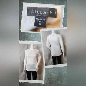 Lilla P Women's Ivory Top